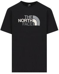 The North Face - Logo Printed Crewneck T-shirt - Lyst