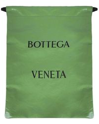 Bottega Veneta - Leather Badge Shopping Bag - Lyst