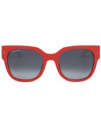 DSquared² - Square Frame Sunglasses - Lyst
