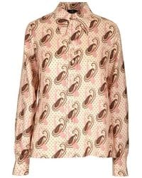 Etro - Printed Silk Shirt - Lyst