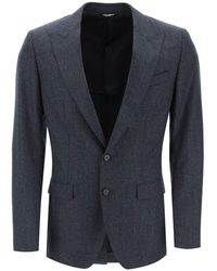 Dolce & Gabbana - "Single-Breasted Flannel - Lyst