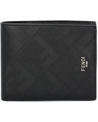 Fendi - Shadow Bi-Fold Wallet - Lyst