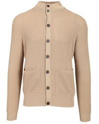 Ballantyne - Buttoned Knitted Cardigan - Lyst