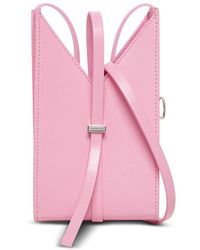 Givenchy Cut-out Detail Phone Pouch - Pink
