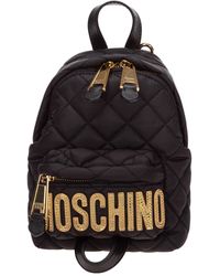 moschino nylon backpack