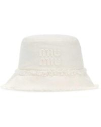 Miu Miu - Hats And Headbands - Lyst