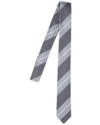 Thom Browne - Diagonal Striped Pointed-tip Tie - Lyst