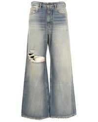 DIESEL - 1996 D-sire 09h58 Low-rise Distressed Jeans - Lyst