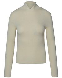 A.P.C. - Long-sleeved Ribbed-knitted Jumper - Lyst