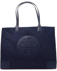 Tory Burch Ella Shopping Bag - Blue