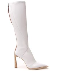 white fendi boots