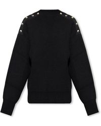 Ferragamo - Sweater With Buttons - Lyst