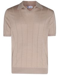 Brunello Cucinelli T-shirts And Polos Beige - Brown