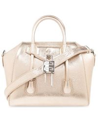 Givenchy - Antigona Lock Mini Top Handle Bag - Lyst