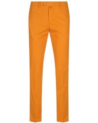 Kiton - Logo Patch Straight-Leg Trousers - Lyst