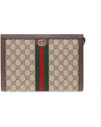 Gucci - Ophidia Clutch Bag - Lyst