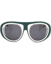 Emilio Pucci - Emilio Oval Frame Sunglasses - Lyst