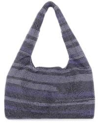 Kara - Embellished Top Handle Bag - Lyst