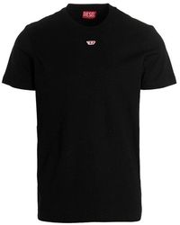 DIESEL - T-diegor T-shirt Black - Lyst