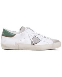 Philippe Model - Logo Patch Low-top Sneakers - Lyst