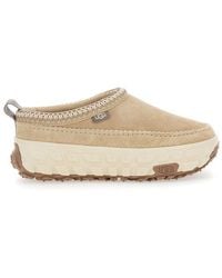 UGG - Venture Daze Platform Contrast Stitched Slippers - Lyst