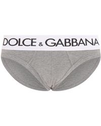 Dolce & Gabbana - Elasticated Logo Waist Briefs - Lyst