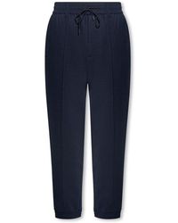 Emporio Armani - Loose-Fitting Trousers - Lyst