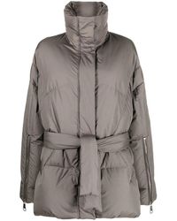 Khrisjoy - Iconic Belted Down Jacket - Lyst