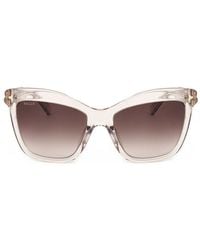 Bally - Cat-Eye Frame Sunglasses - Lyst