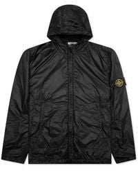 Stone Island - Compass Badge Packable Hooded Jacket - Lyst