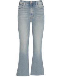 Mother - The Hustler High Waist Cropped Jeans - Lyst