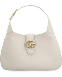 Gucci - Aphrodite Logo Plaque Medium Shoulder Bag - Lyst