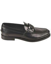 Tod's - Chain Link Detailed Slip-on Loafers - Lyst