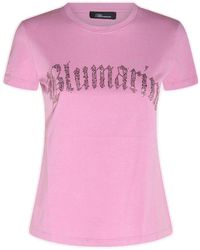 Blumarine - T-Shirt With Logo - Lyst