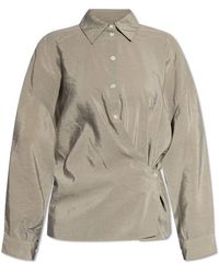 Lemaire - Silk Shirt, - Lyst