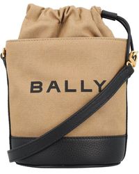 Bally - Bar Mini 8 Hours Bucket Bag - Lyst