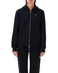 Burberry - Thistle Logo Zip Hoodie - Lyst