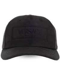 Versace - Baseball Cap With Barocco Pattern, - Lyst