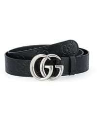 Gucci - GG Marmont Embossed Belt - Lyst