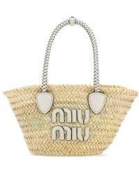 Miu Miu - Palm Shopping Bag - Lyst