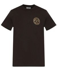 Versace Jeans Couture - Logo Emblem T-Shirt - Lyst