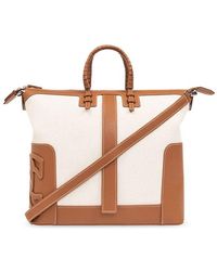 Casadei - C-style Zipped Tote Bag - Lyst