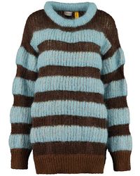 Moncler Genius - 2 1952 - Striped Mohair Sweater - Lyst