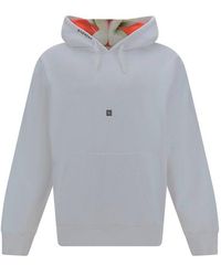 Givenchy - 4g Embroidered Drawstring Hoodie - Lyst