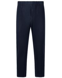 Homme Plissé Issey Miyake - Basic Mid-rise Tapered Trousers - Lyst