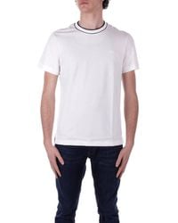 Lacoste - T-Shirts And Polos Cream - Lyst