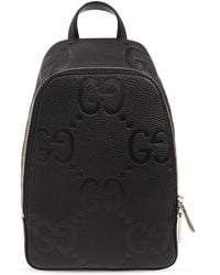 Gucci - 'jumbo GG' One-shoulder Backpack - Lyst