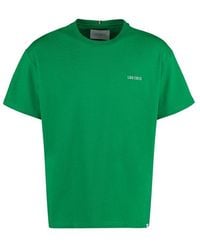 Les Deux - Diego Logo Embroidery Tee - Lyst