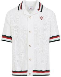 CASABLANCA Crochet Shirt 