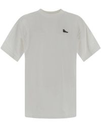 Converse Chuck Taylor Sneaker Patch Crewneck T-shirt - Gray